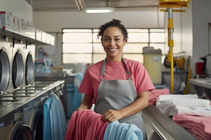 lavanderia cesto de roupas